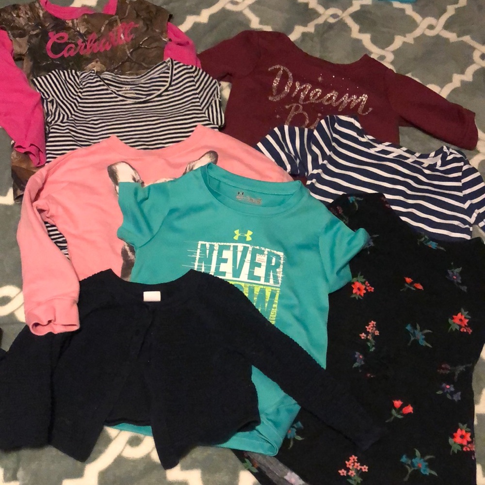 Toddler 3t girl 2 dresses & tops